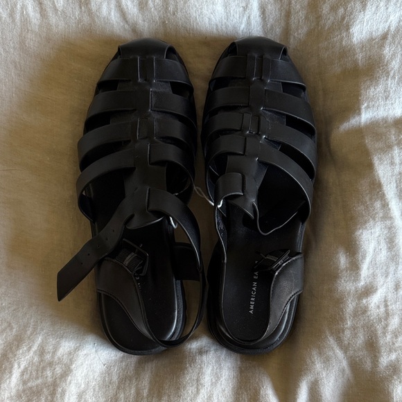 American Eagle Outfitters Shoes - American Eagle Outfitters Black Sandals